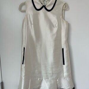JAYGODFREY Cream and Black Kids Formal Dress